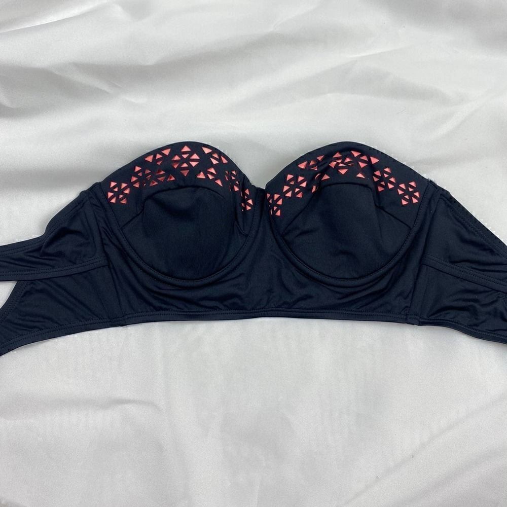 NWOT Candie's Swim Top, Strapless, Size XS